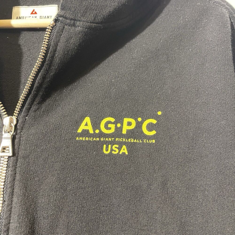 American Giant Women's AGPC Women's Lightweight Cotton Half Zip Hoodie S - Picture 4 of 9